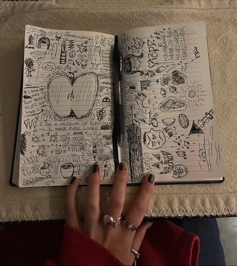 Drawing/doodling - Doesn’t matter if you’re “good” at it or not. Just get some cheap markers or pencils and let your brain wander on paper instead of on your phone.