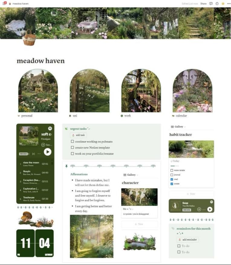 Digital Gardening - This is such a cool concept! It’s basically creating your own little corner of the internet where you collect thoughts, ideas, links, and things you’re learning - but it’s not polished like a blog, it’s more organic and messy (in a good way!). You can use tools like Obsidian, Notion, or even a simple website. It’s like tending to a garden of knowledge that grows over time and I love it