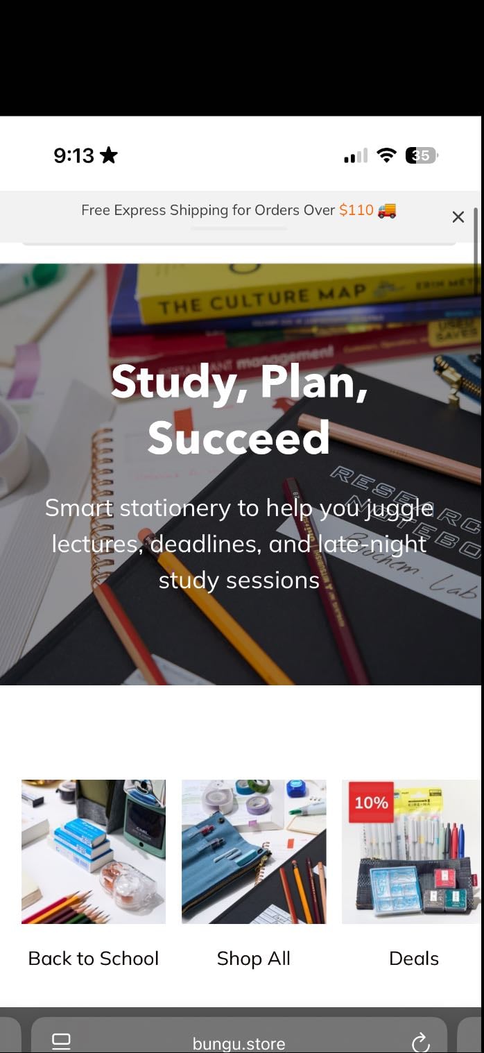 bungu stationary - https://bungu.store/collections/for-college-students