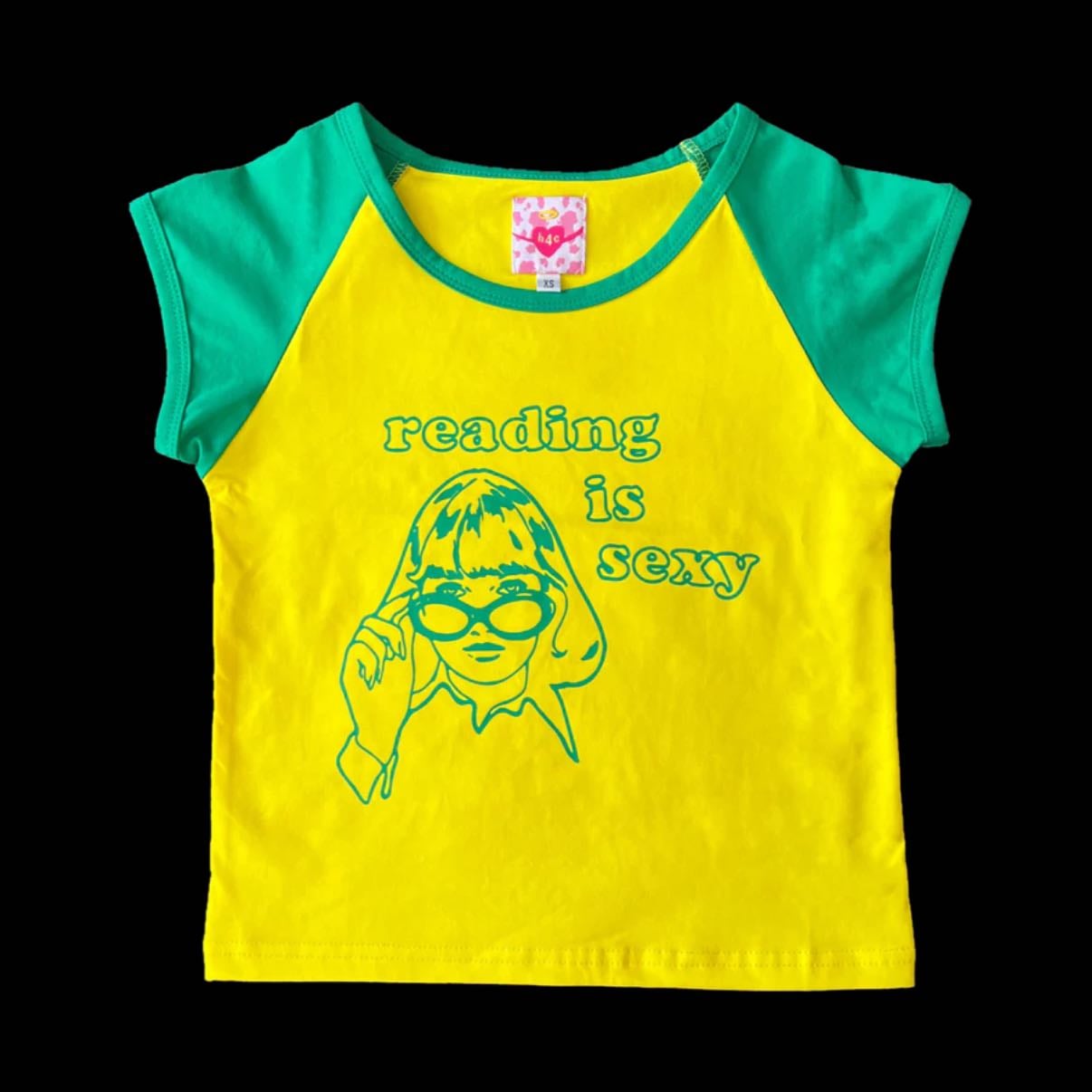 reading is sexy baby tee - https://hoesforclothes.com/products/reading-is-sexy-raglan