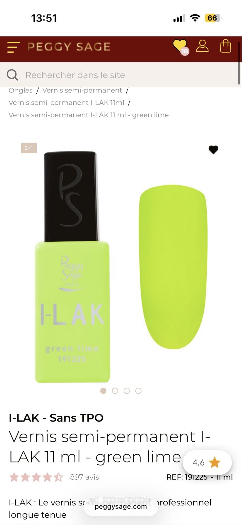 I-LAK Green Lime - Peggy Sage
