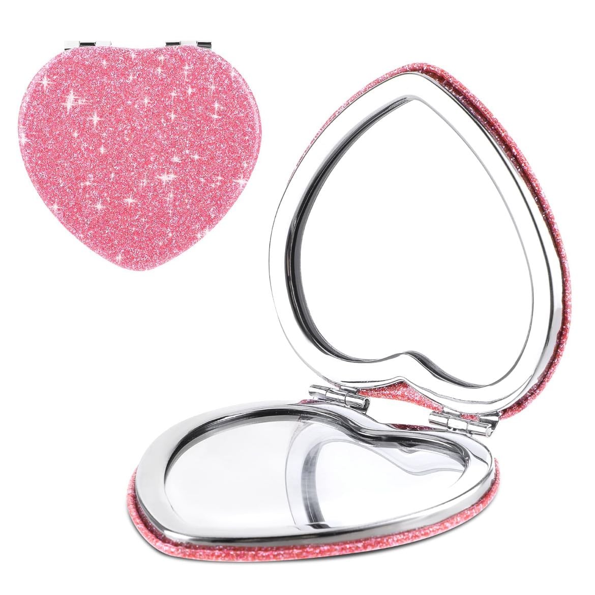 pink compact mirror - shein