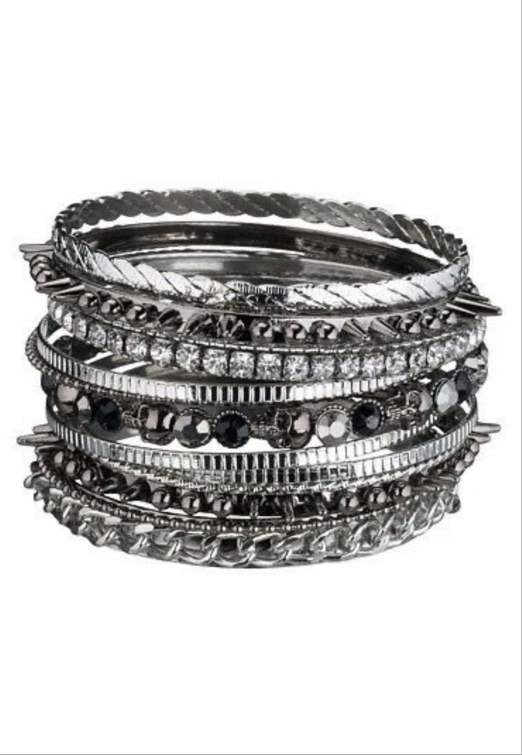 silver bracelets