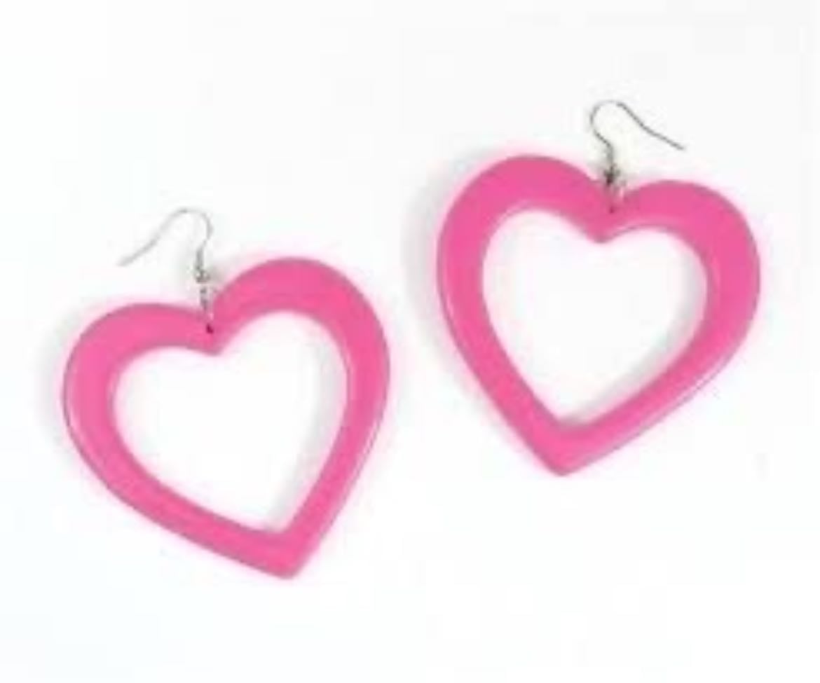 heart earrings