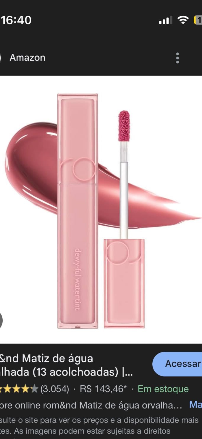 Romand Dewyful Water Tint - Custard Mauve 13