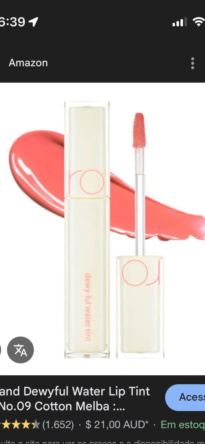 Romand Dewyful Water Tint - Cotton Melba 09