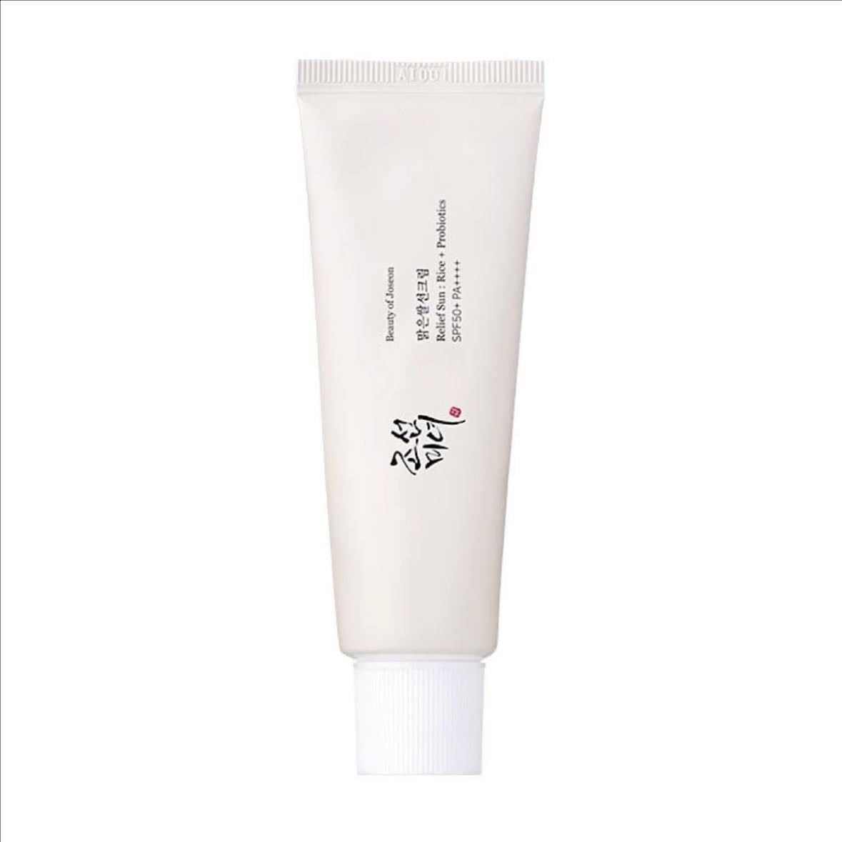 Protetor Solar Beauty of Joseon Relief Sun: Rice + Probiotics SPF50+ PA++++