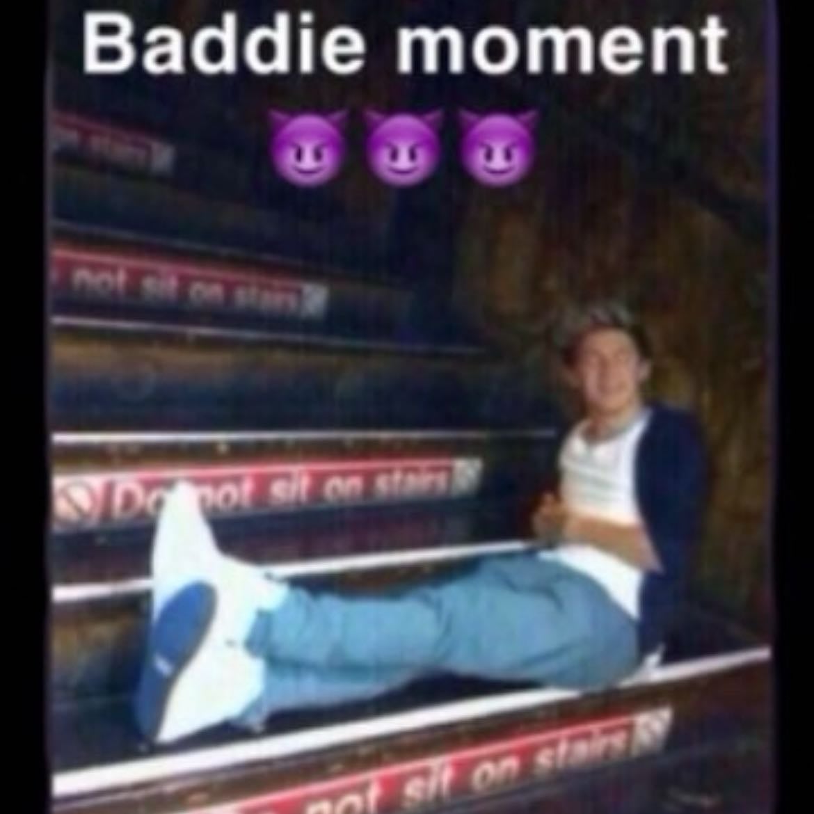 Baddie moment