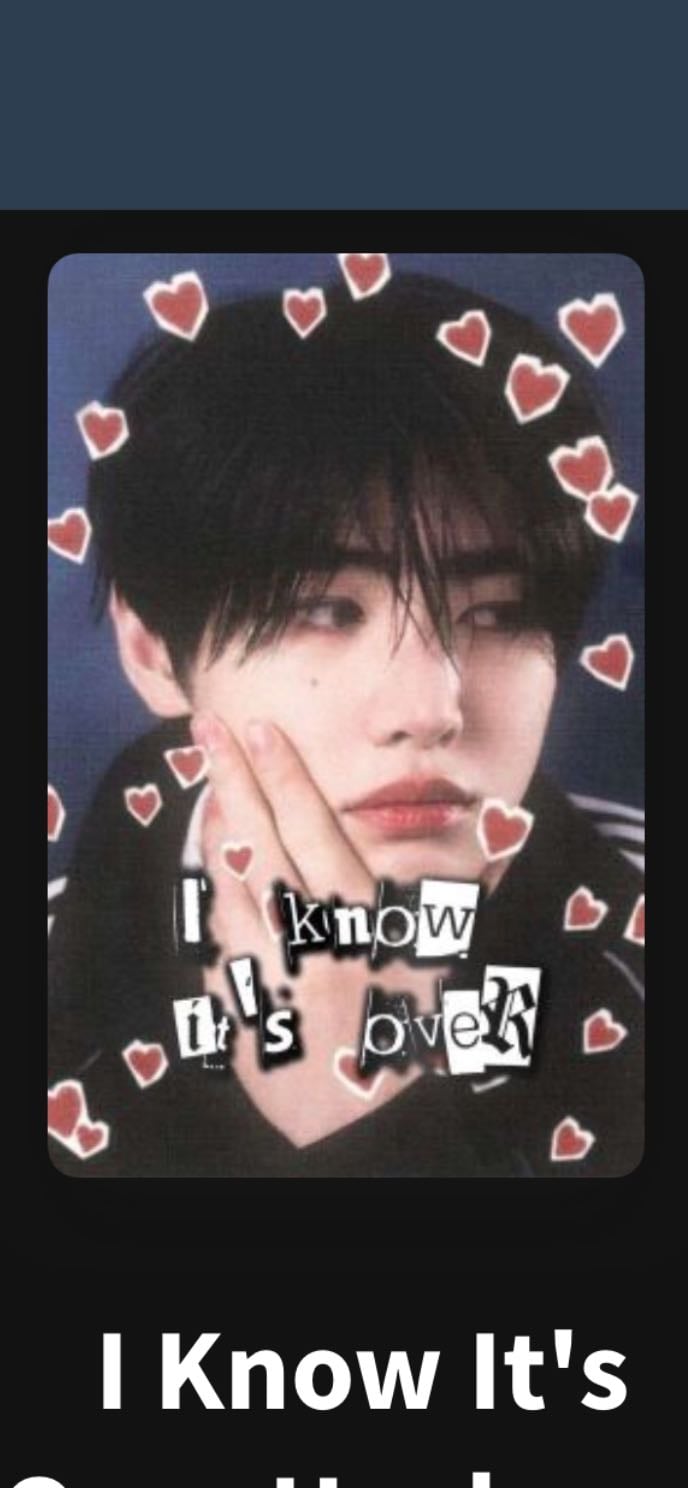 I Know It's Over - bbielees
