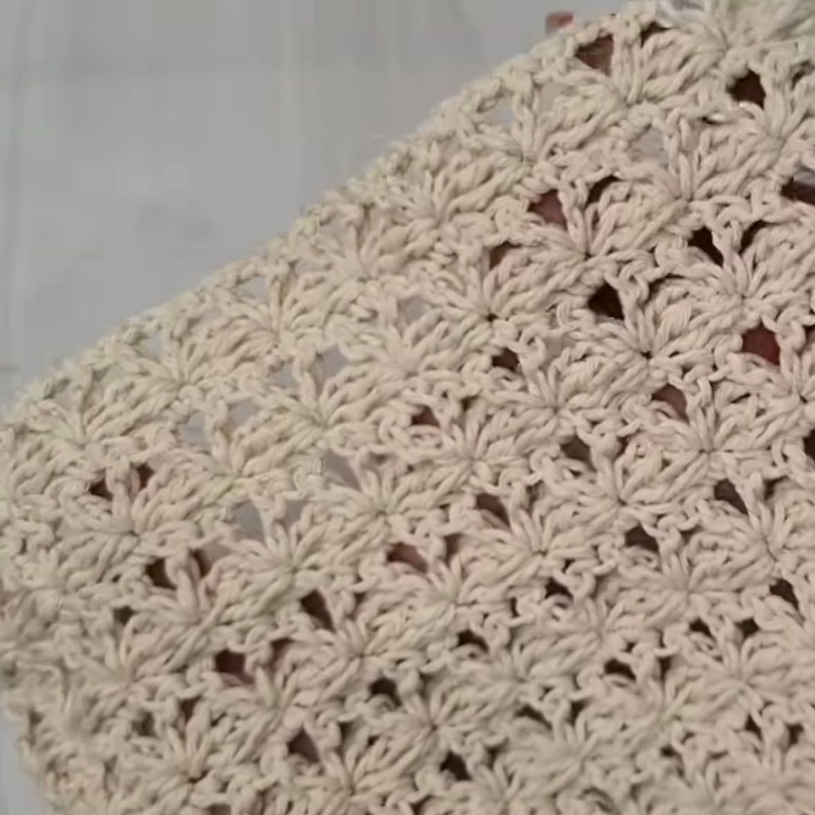 star like stitch - not the star stitch but similar, very cute for vest maybe <3