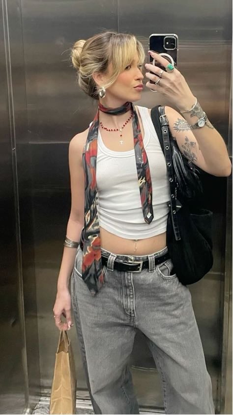Tops with a Necktie