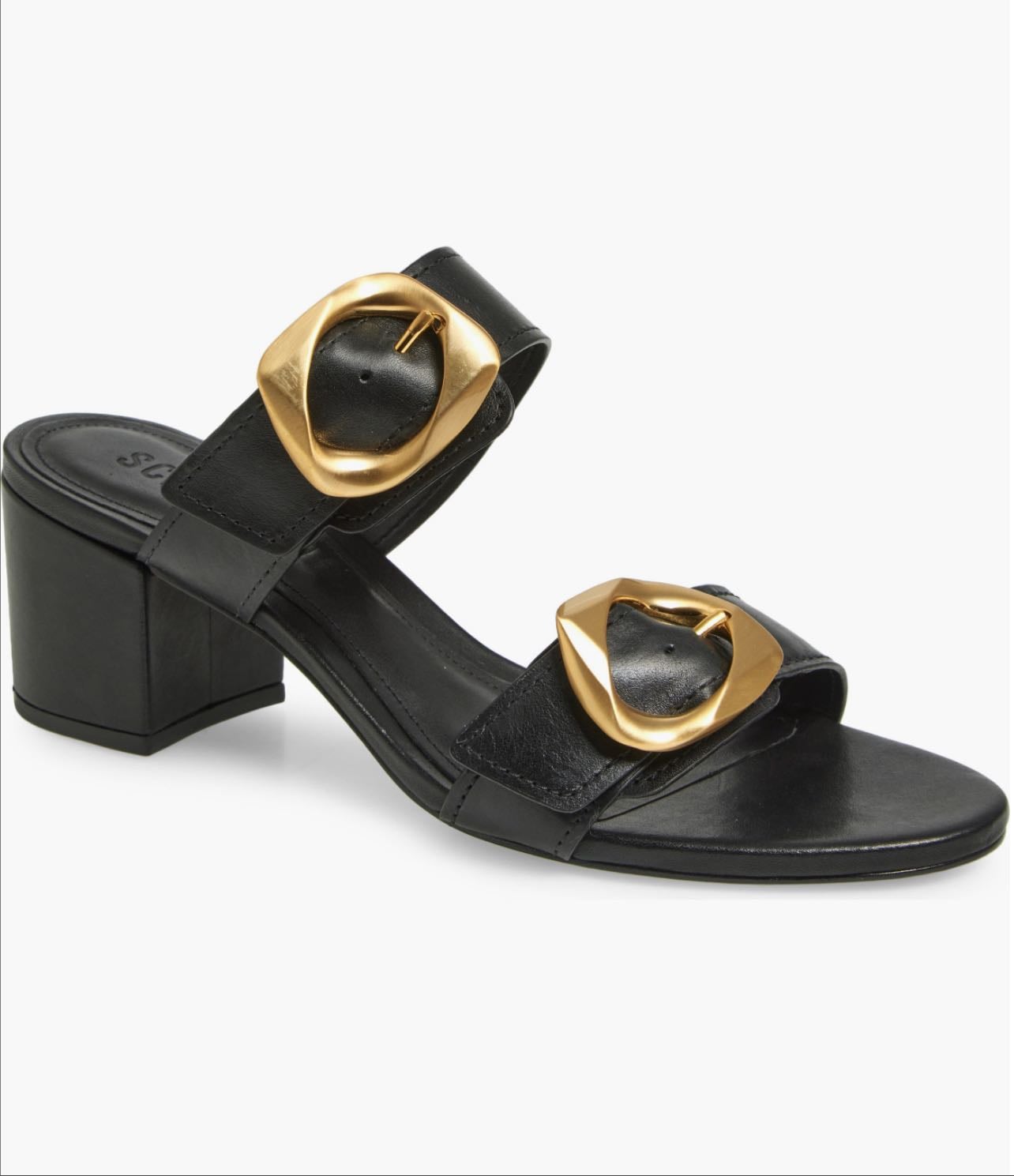 Olga Buckle Block Herl - Schutz