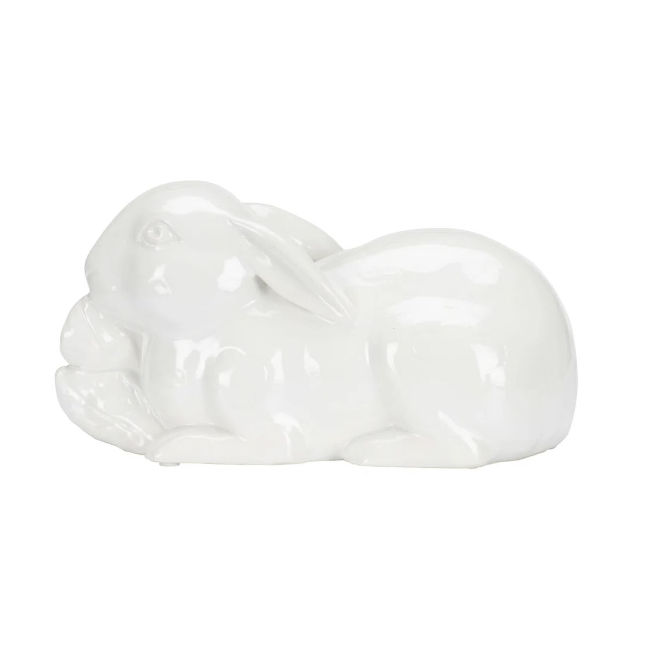 bunny sculpture - staffordshire rabbit
