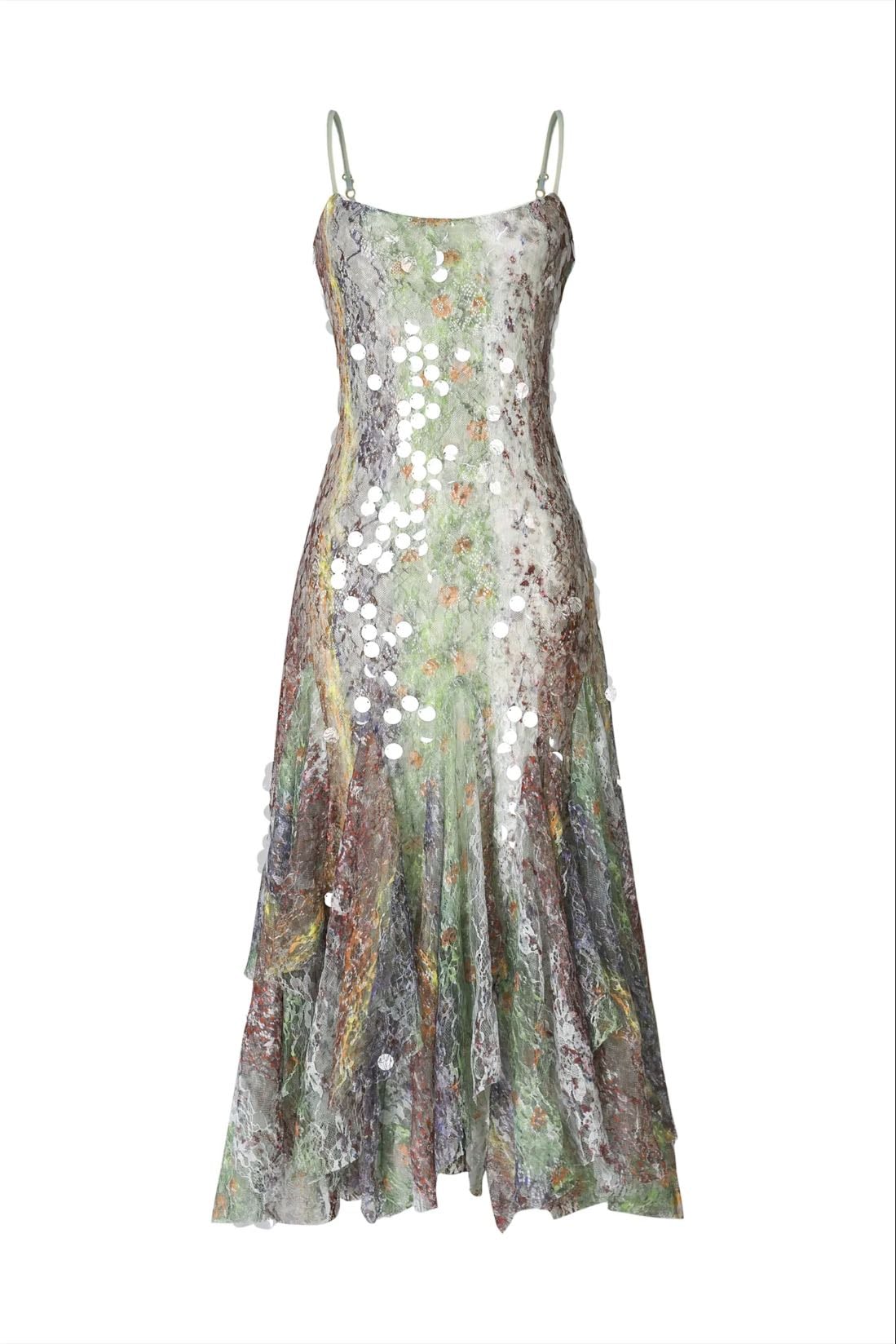 Wola Halter Printed Sequin Maxi Dress - Bella Barnett