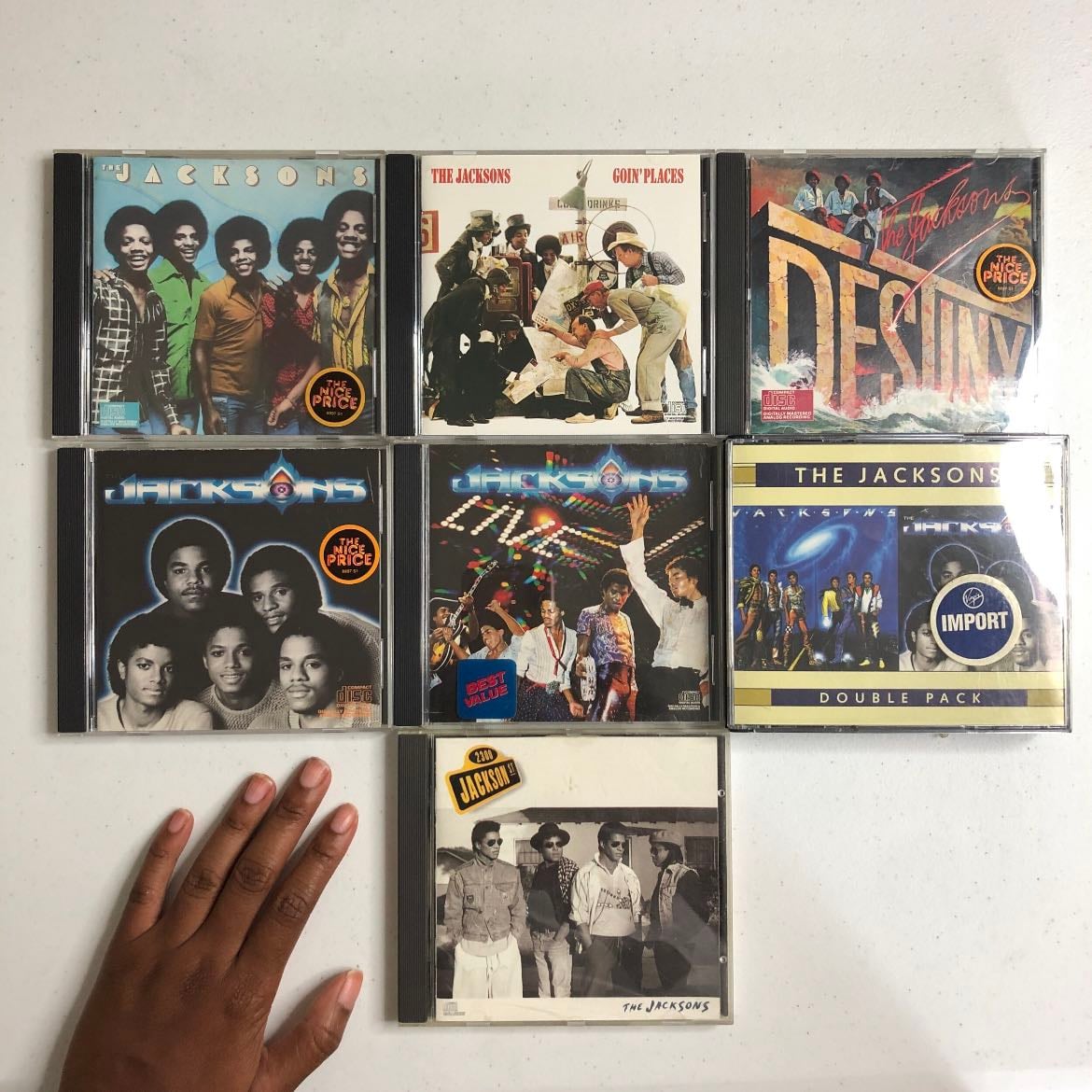 Jackson’s CDs