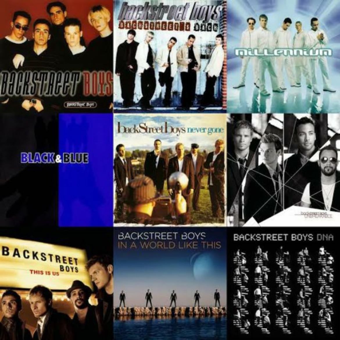 Backstreet boys CDs