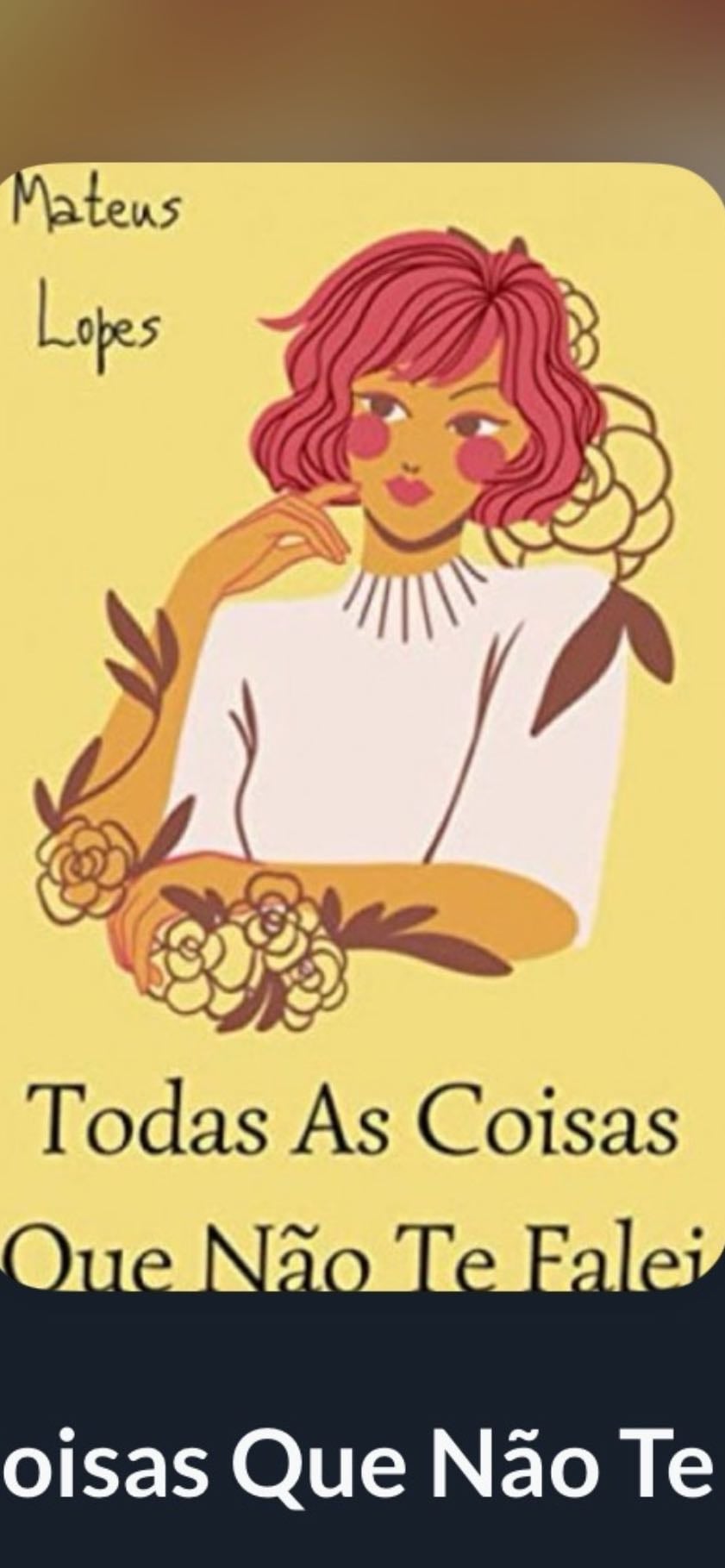 todas as coisas que eu não te falei