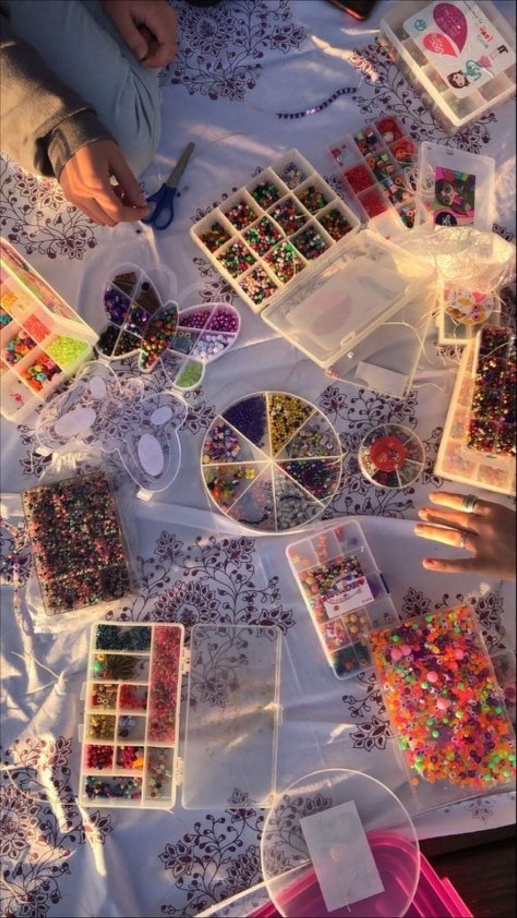 making bracelets