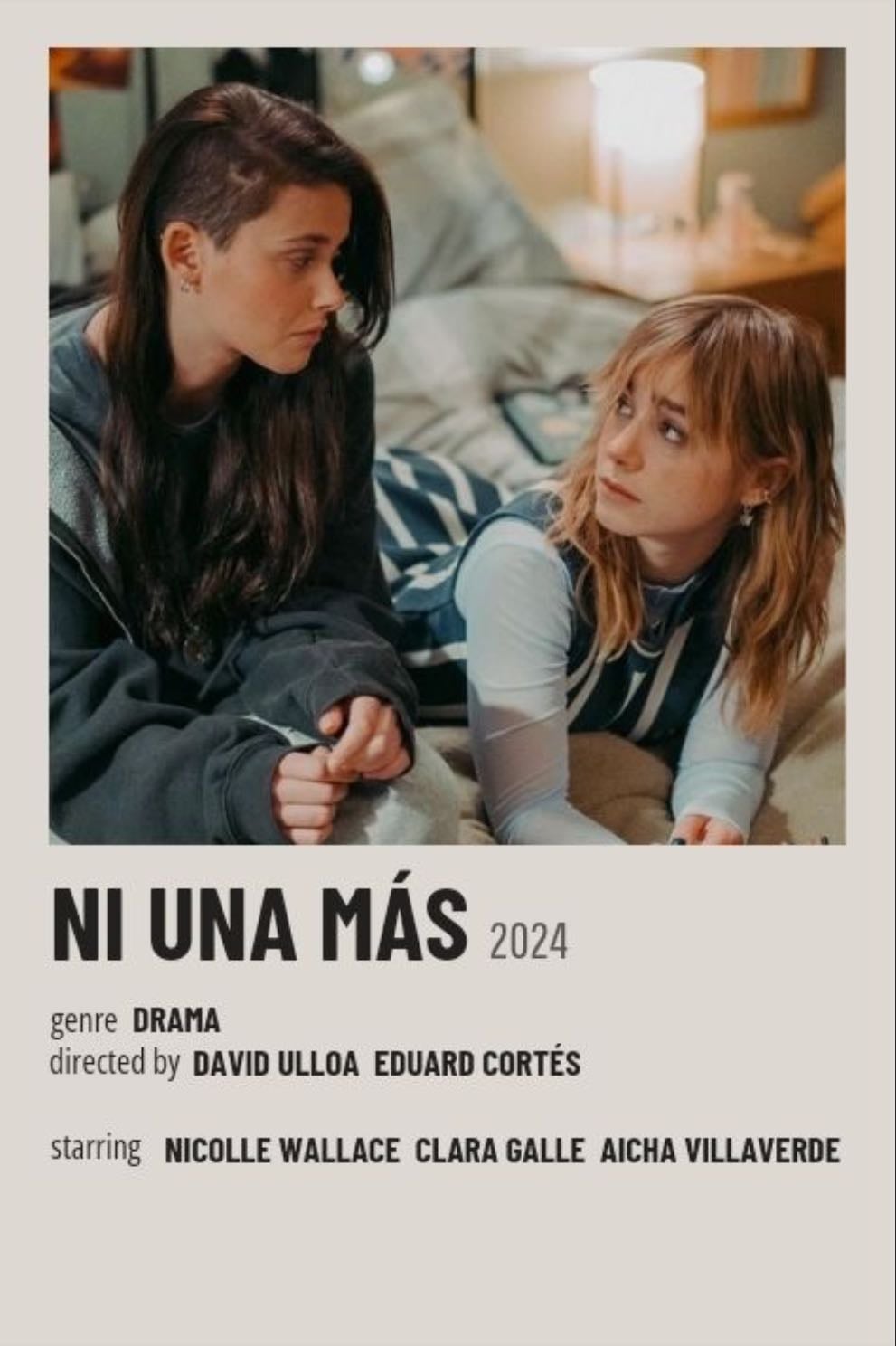 𝐍𝐢 𝐔𝐧𝐚 𝐌𝐚𝐬 - Miguel Sáez Carral, José Manuel Lorenzo · 2024