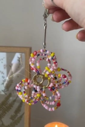 Butterfly keychain
