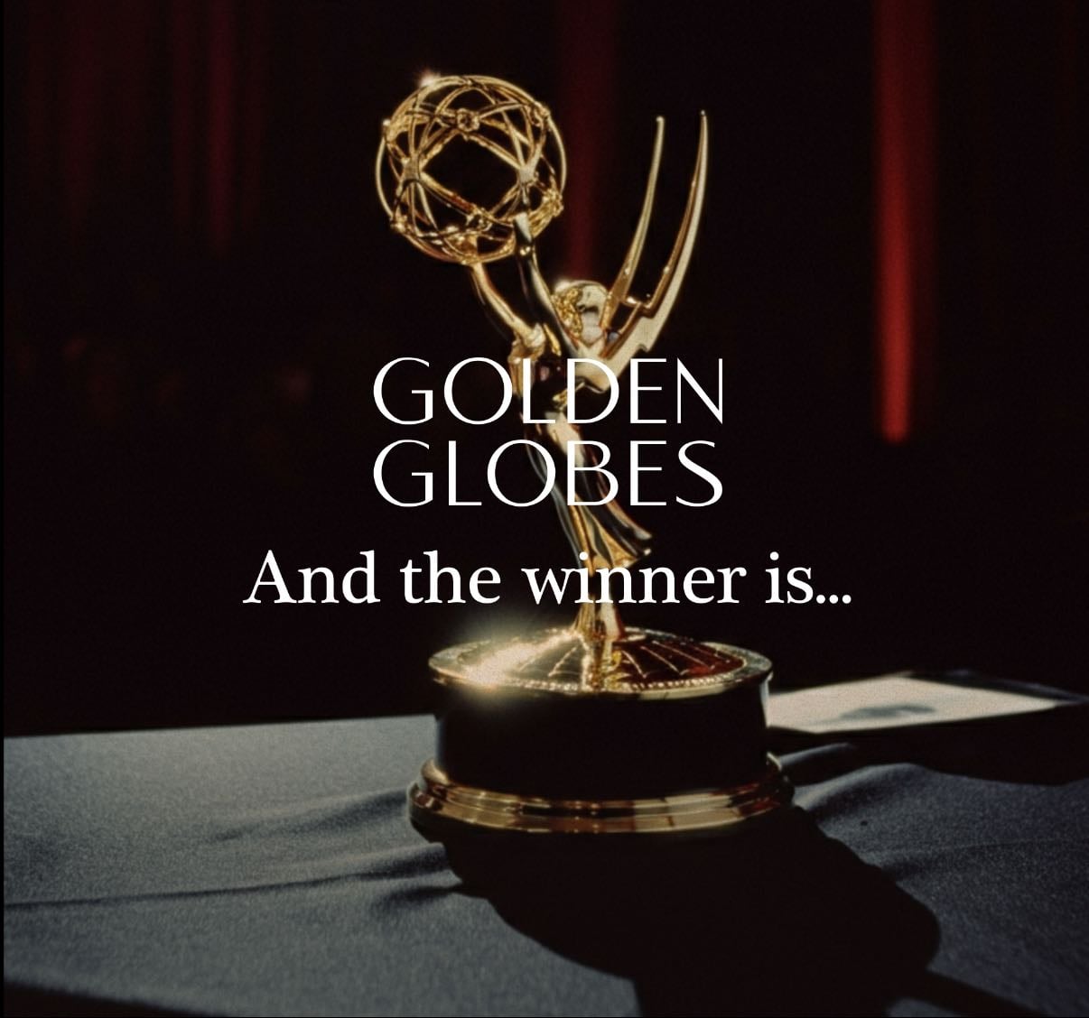And The Golden Globe Goes To… 2025