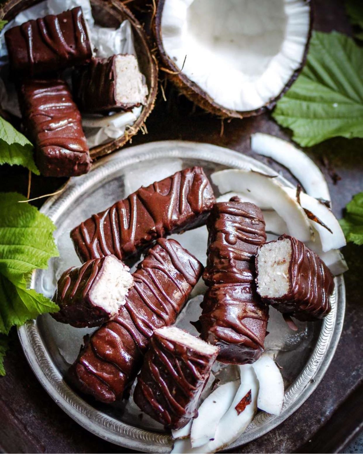 Iced Bounty Bars