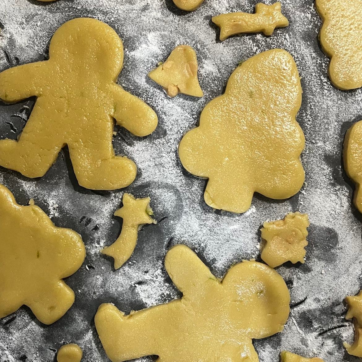 biscoito amanteigado natalino - só façam