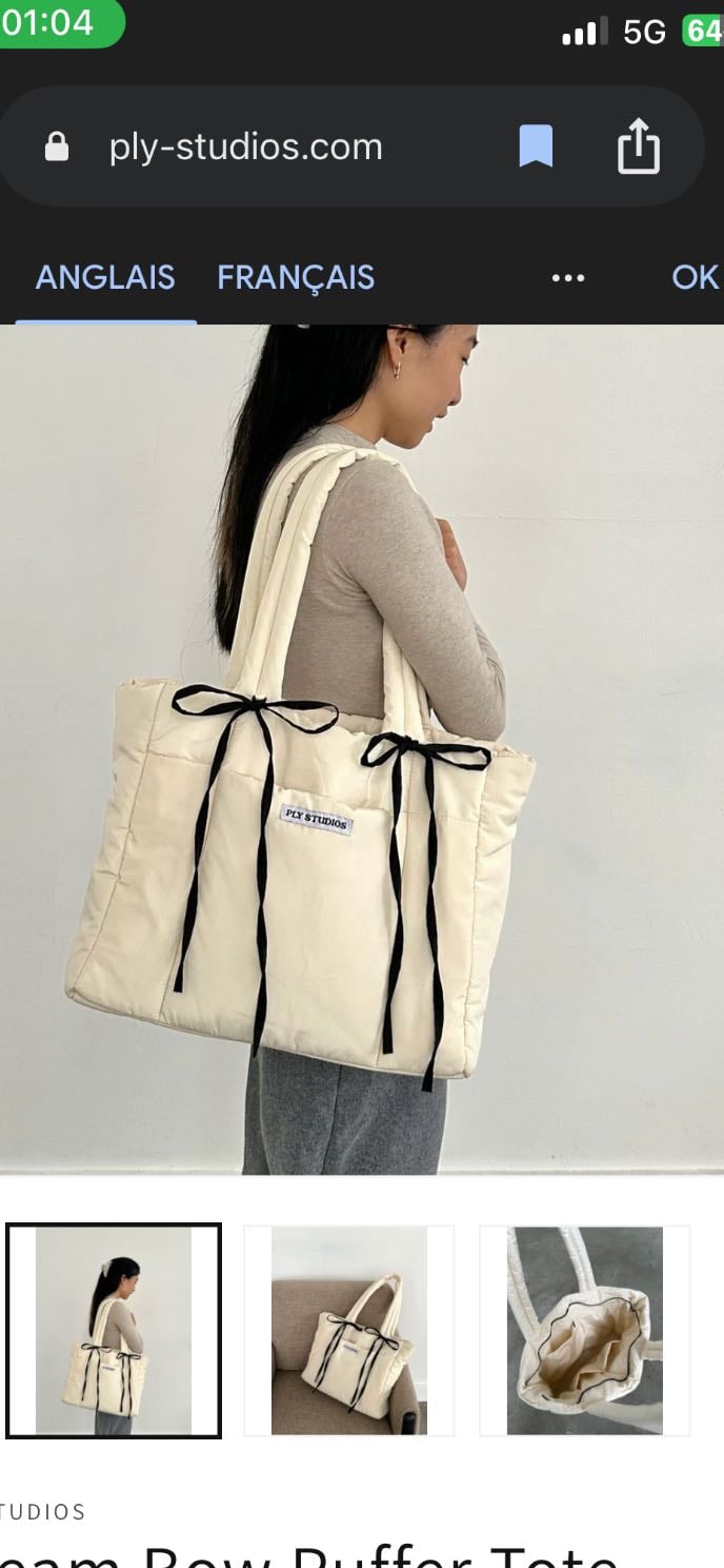 Puffy bag
