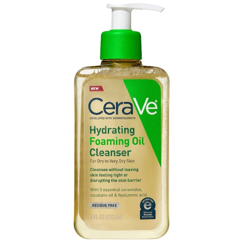 oil cleanser - cera ve hydrating foaming oil cleanser