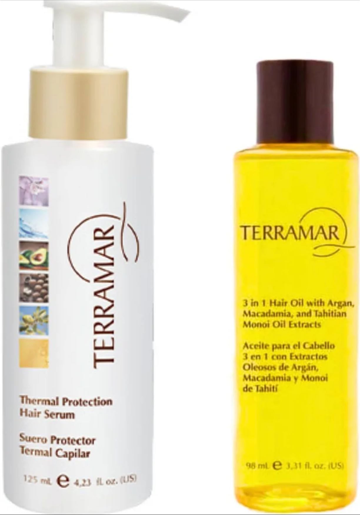 Combo terramar - Aceite y termo protector