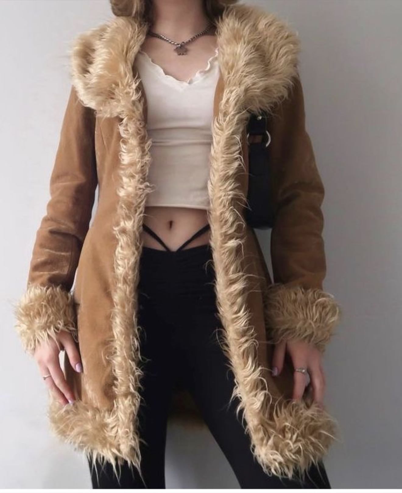 Shearling coat
