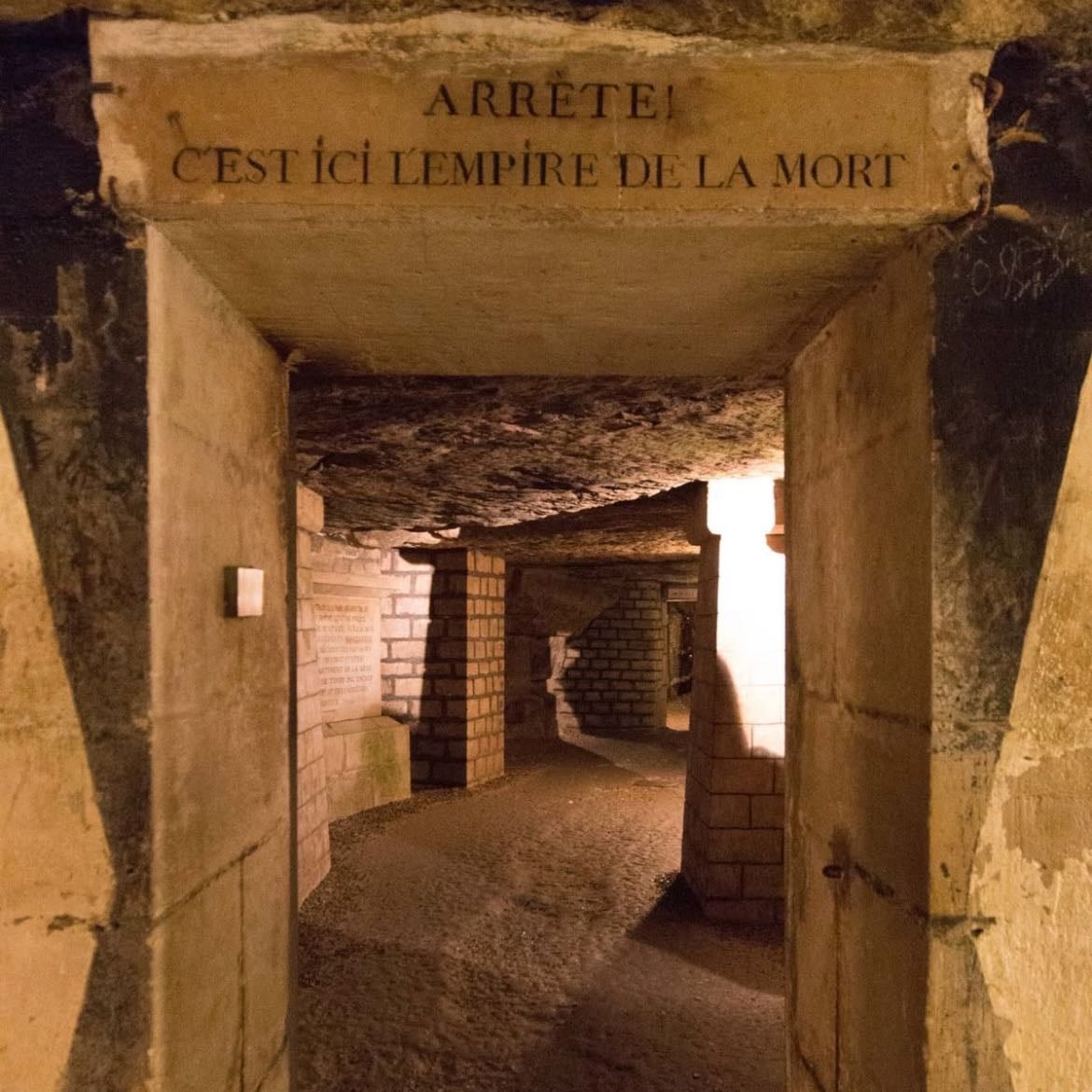 Paris catacombs