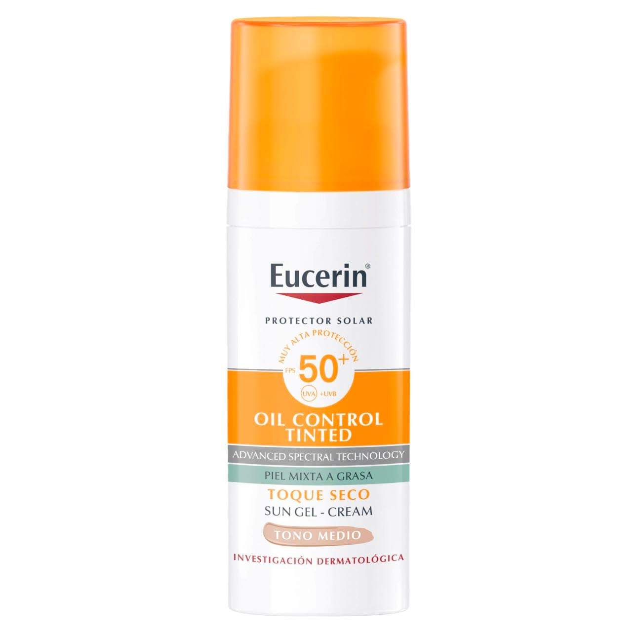 Eucerin Sun Facial Oil Control Toque Seco