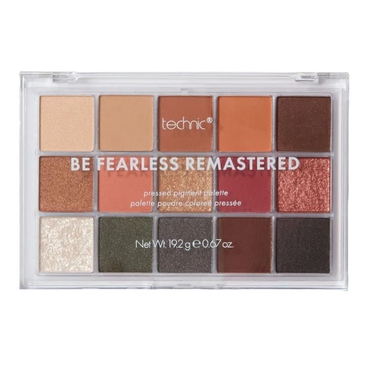 Eyeshadow palette - Technic Be fearless remastered