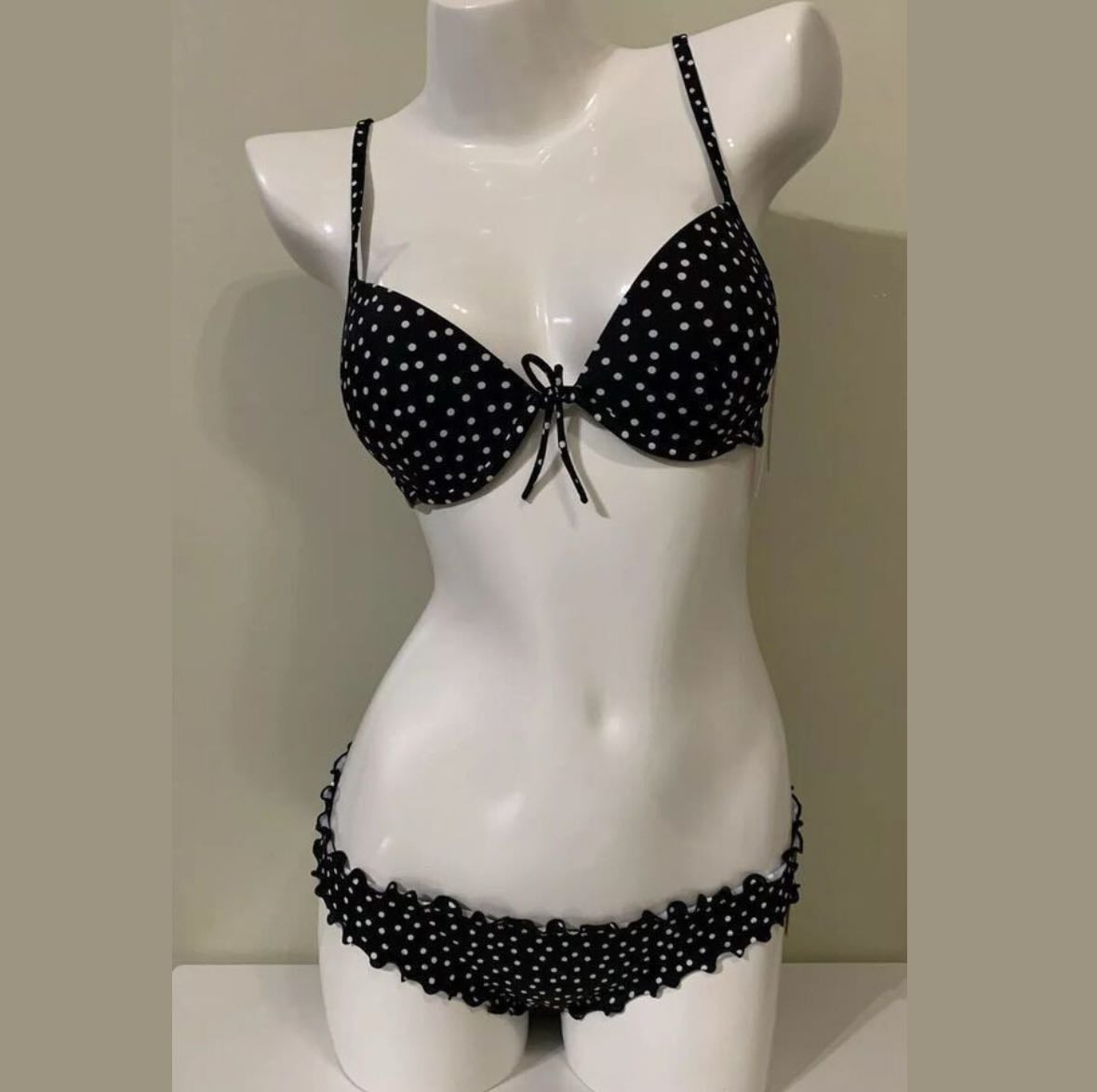 Polka dot bikini set