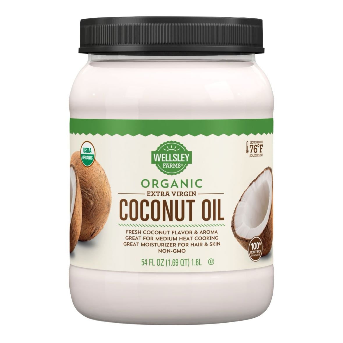 Coconut oil (to remove makeup)