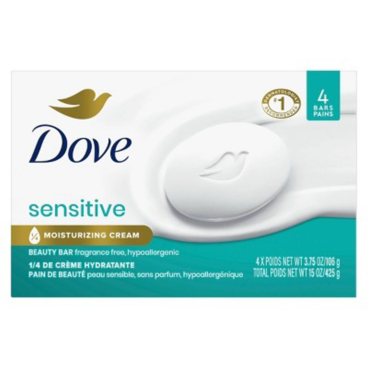 Unscented dove soap