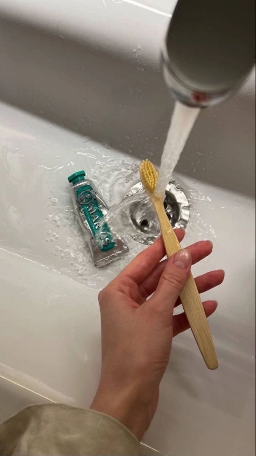 Brush teeth