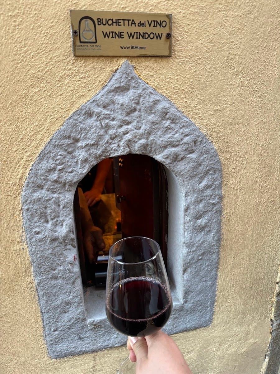 Buchetta del Vino (Wine Window)