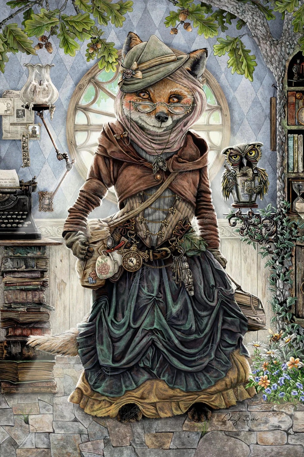 The Librarian - Cheryl Baker - Square Kit