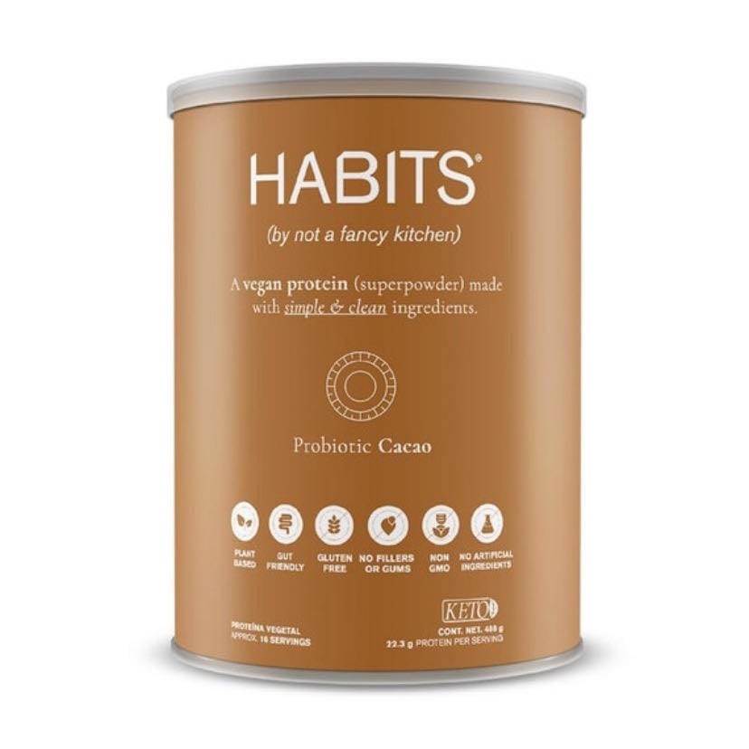 habits vegan protein - cacao