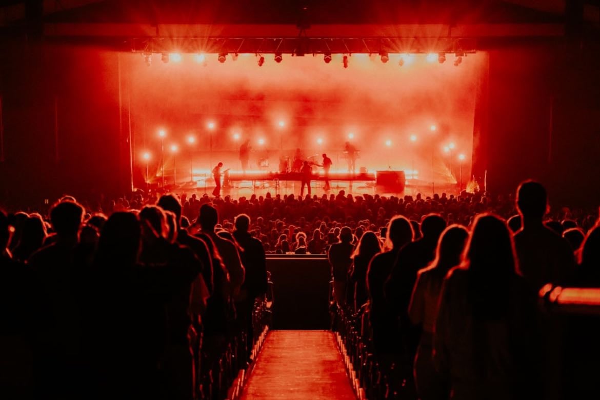 go to a concert at red rocks