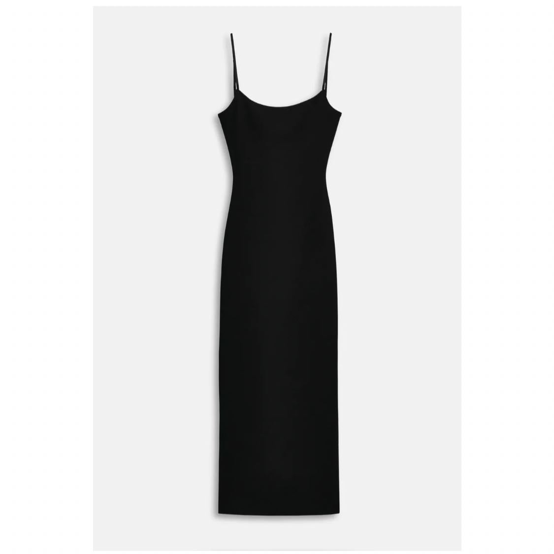 Vestido midi tirantes - 49,95 EUR