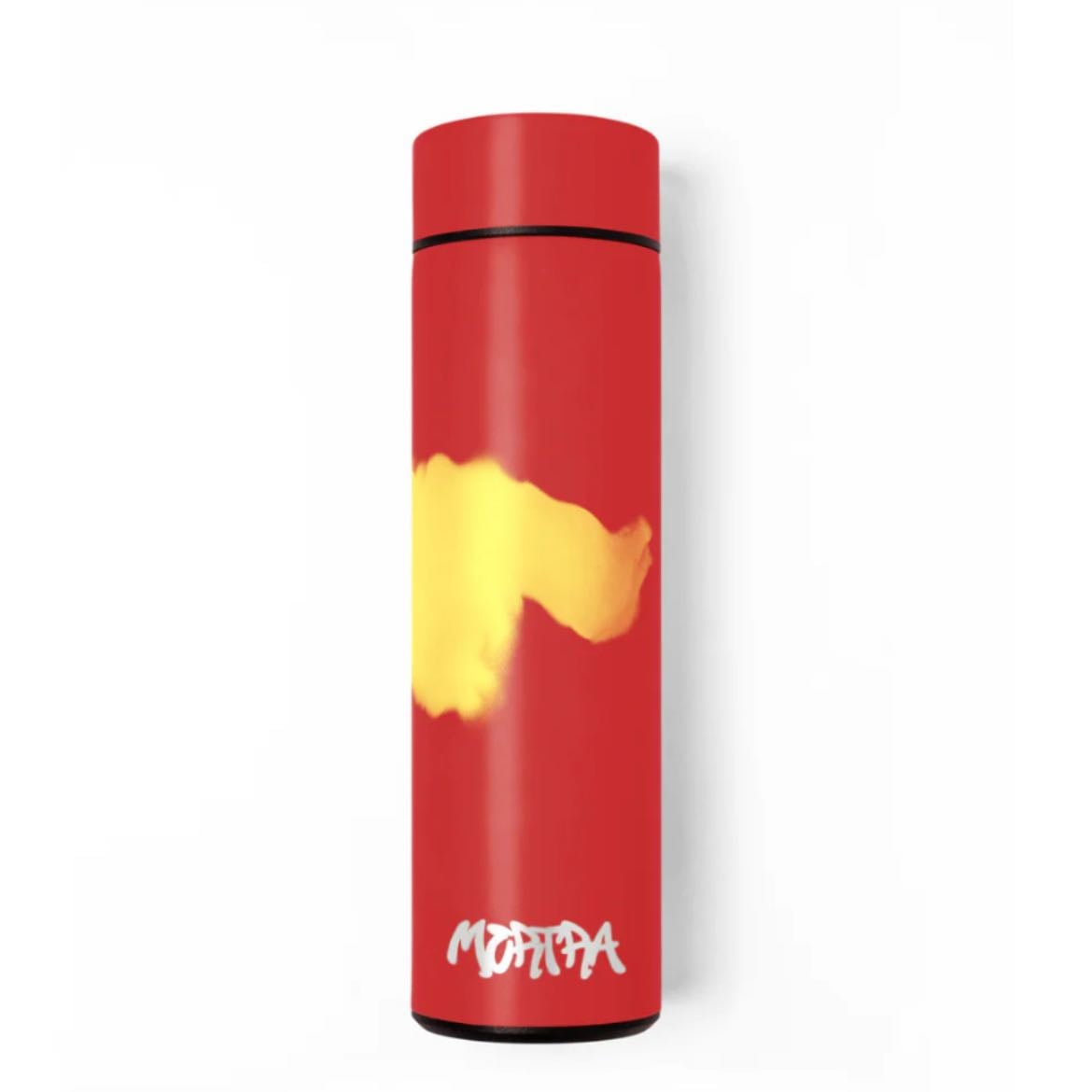 Heat reactive bottle (red/yellow) - de Mertra