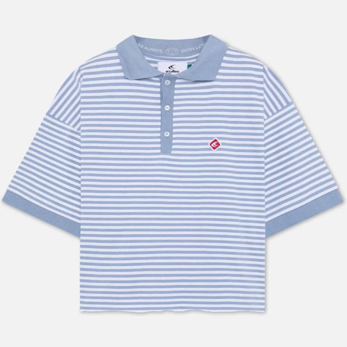 HERITAGE LIGHT BLUE POLO - de Scuffers