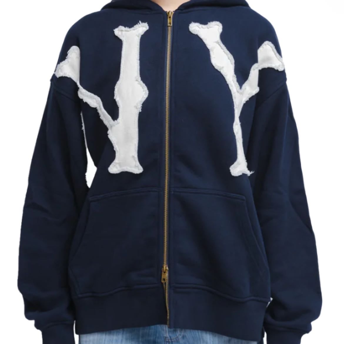 Navy ny hoodie - de MemoryLane-Park