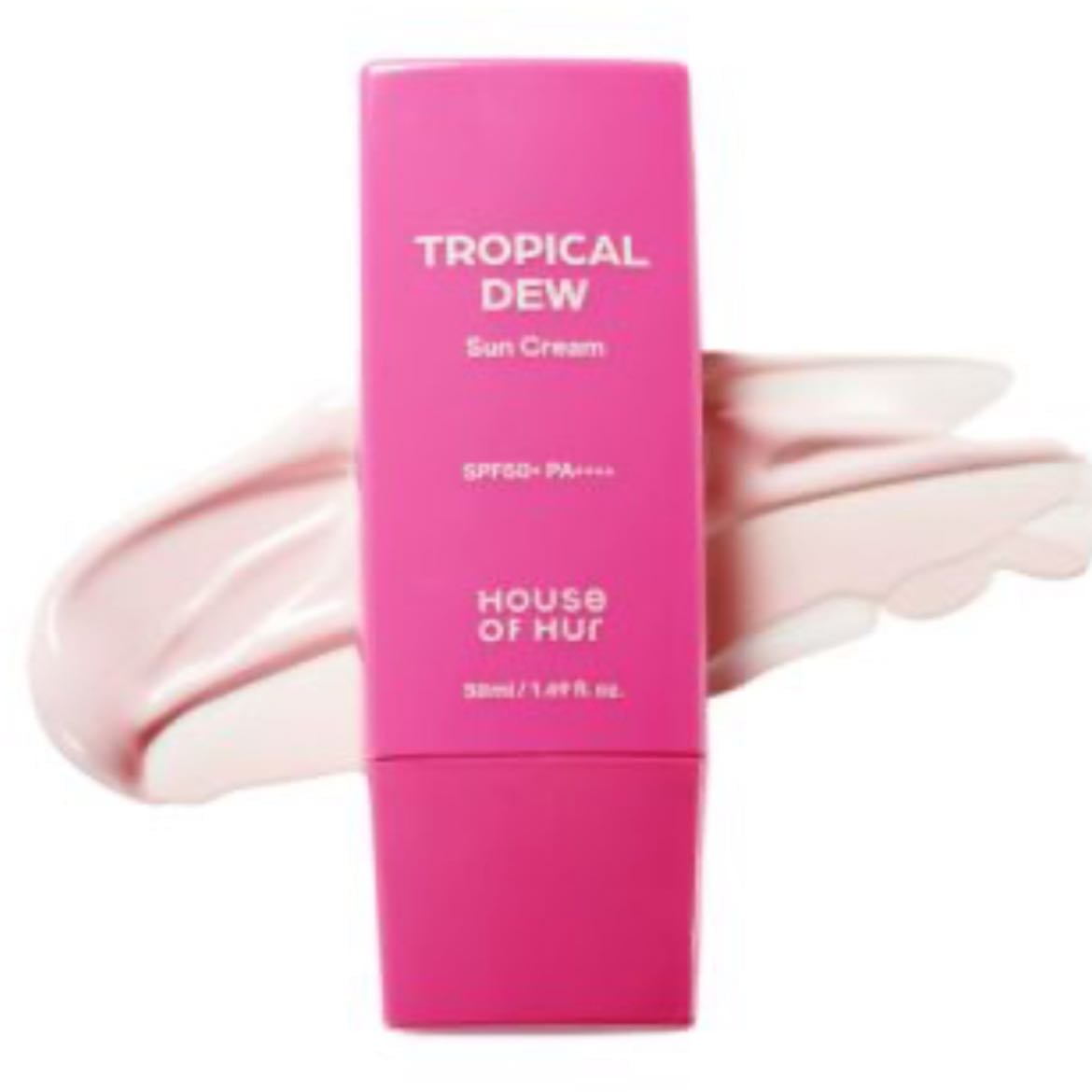 HOUSE OF HUR - Tropical Dew Sun Cream SPF50+ PA++++ - 50ml - de House of Hur