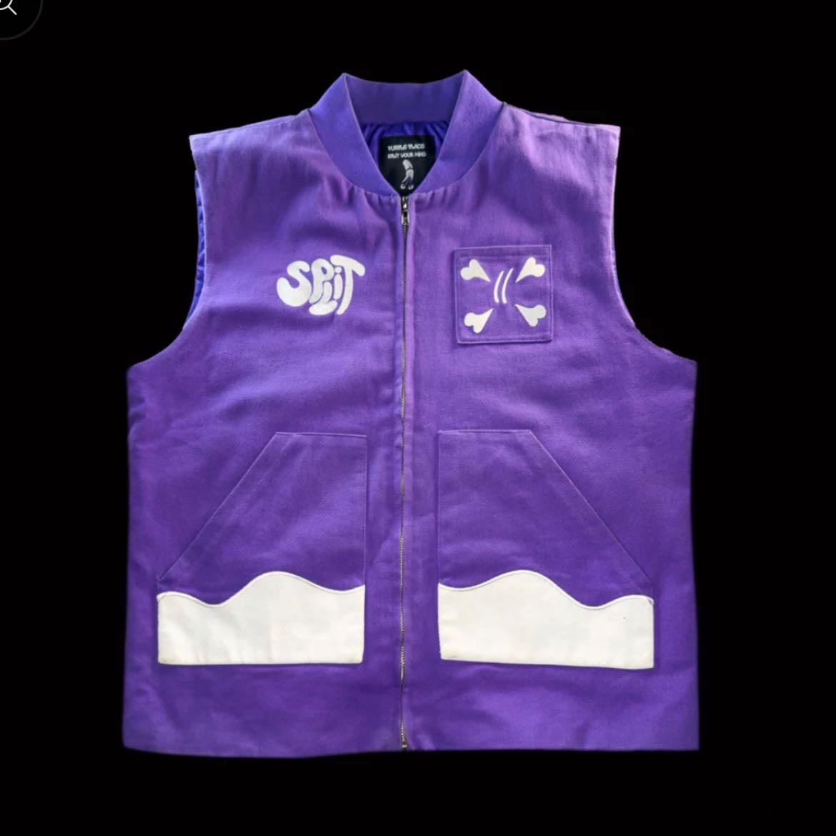 Chaqueta dividida Morado - de PurplePlaceclothing