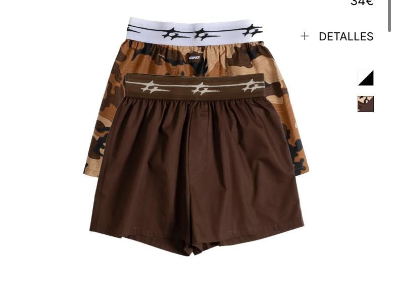 SKIN UNDERWEAR PACK (Camo+Brown) - de Gng