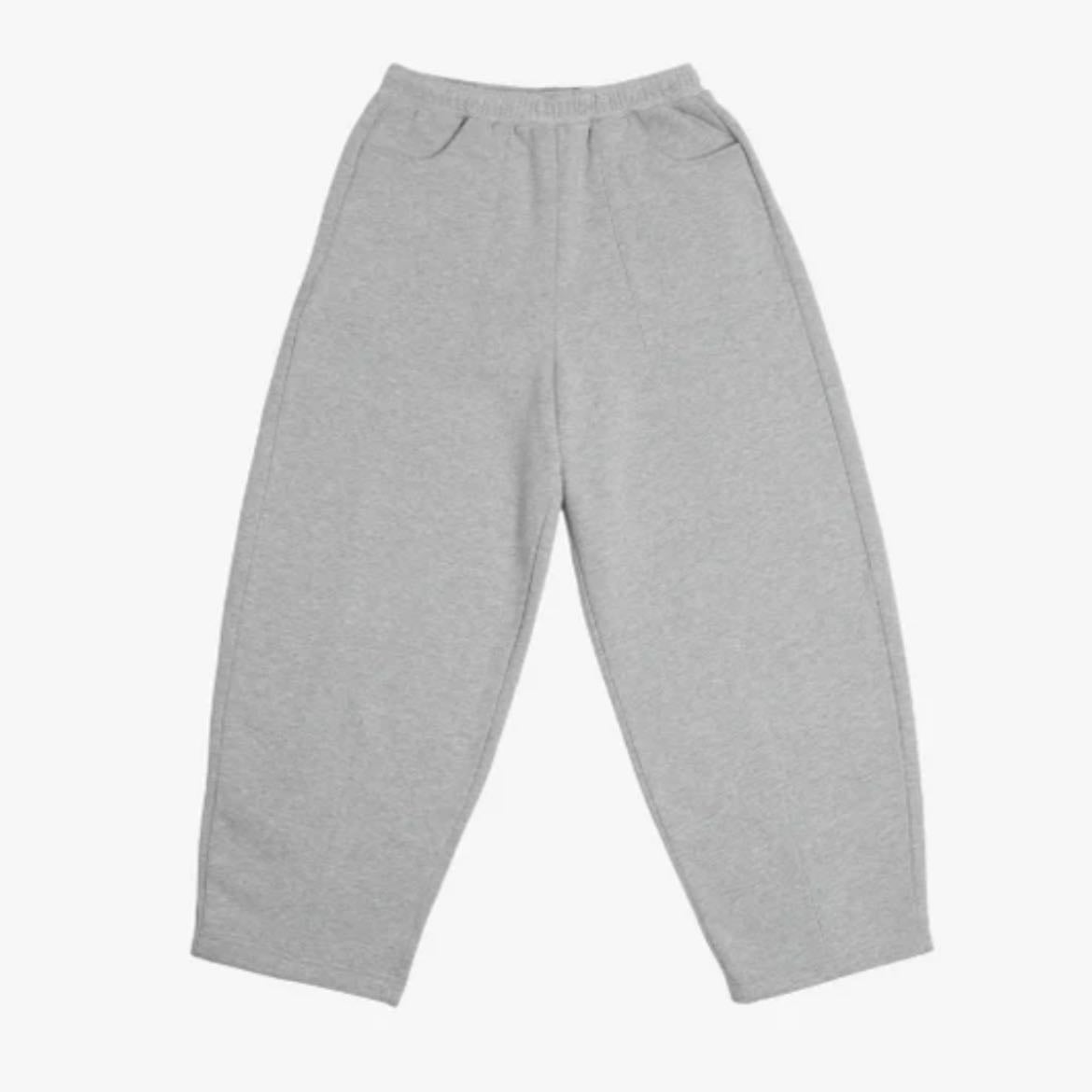 Cozy straight leg sweats -grey - de Sweats Collective